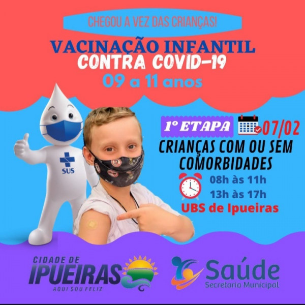 campanha de vacinação infantil contra covid-19